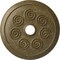 Ekena Millwork Spiral Ceiling Medallion (Fits Canopies up to 4"), 25 1/4"OD x 4"ID x 2"P, Mississippi Mud Crackle CM25SPMMC - alternate 1
